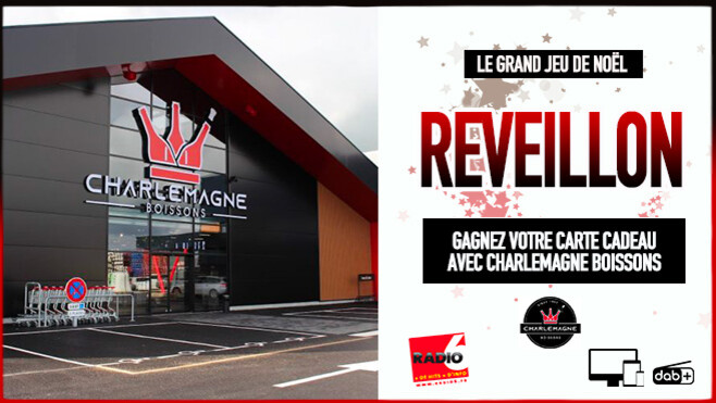 Grand jeu de noël - Gagnez votre bon cadeau de 50€ avec Charlemagne Boissons