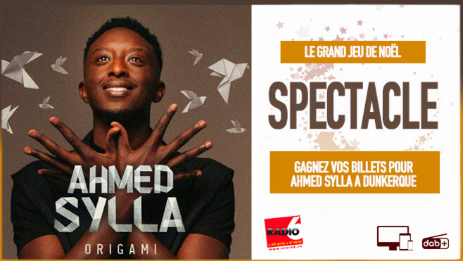 Grand jeu de noël - Gagnez vos places pour le spectacle ORIGAMI d'Ahmed Sylla à Dunkerque le 10 décembre