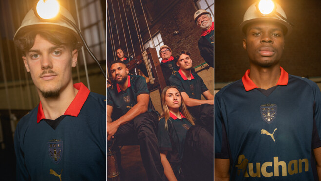 Le RC Lens dévoile un maillot 