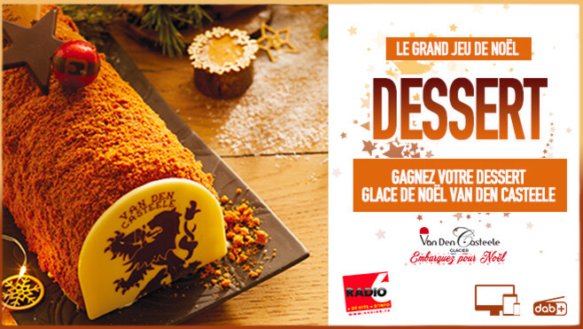 Grand jeu de Noël - Les glaciers Van Den Casteele vous offrent votre dessert de Noël