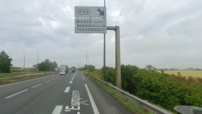 A16 : fermetures des bretelles 48 et 49 dans la nuit de jeudi à vendredi à Marck. 