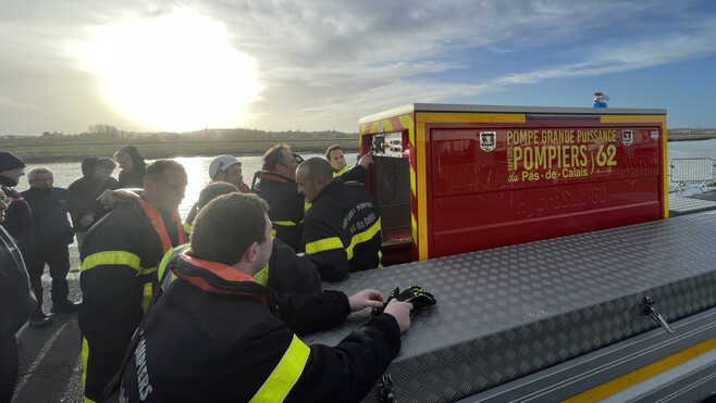 Pas-de-Calais : des pompes de grande puissance pour éviter un nouveau cauchemar des inondations