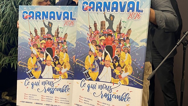 À Dunkerque, l’affiche et l’agenda du prochain carnaval 2026 dévoilés…