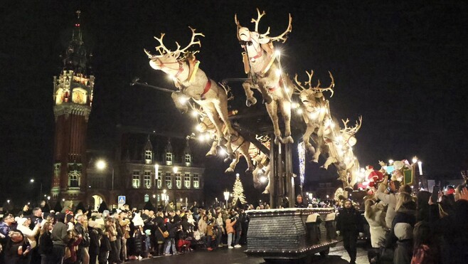Calais : une Grande Parade de Noël magique rassemblant 55 000 spectateurs ce dimanche
