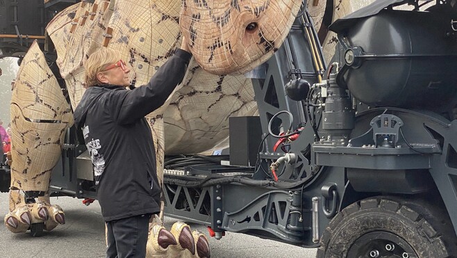 A Calais, le Varan de Voyage arpentera les rues… sous escorte !
