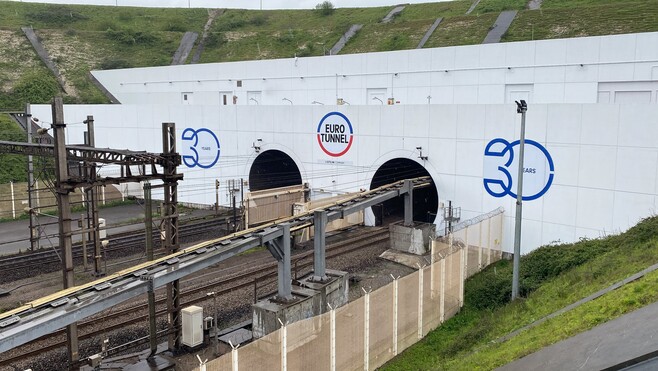 Le tunnel sous la Manche connaît un problème électrique sur son terminal