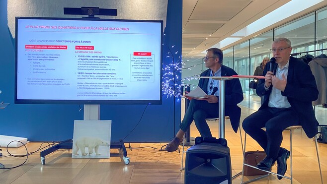 Le Palais de l’Univers et des Sciences se délocalise à la Halle aux Sucres jusqu’à la mi-avril.