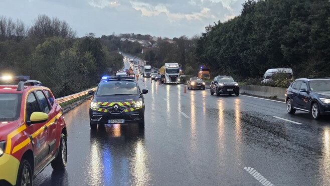 57 morts sur les routes du Pas-de-Calais en 2025, la vitesse bientôt abaissée à 110km/h sur l'A16 à Wimille