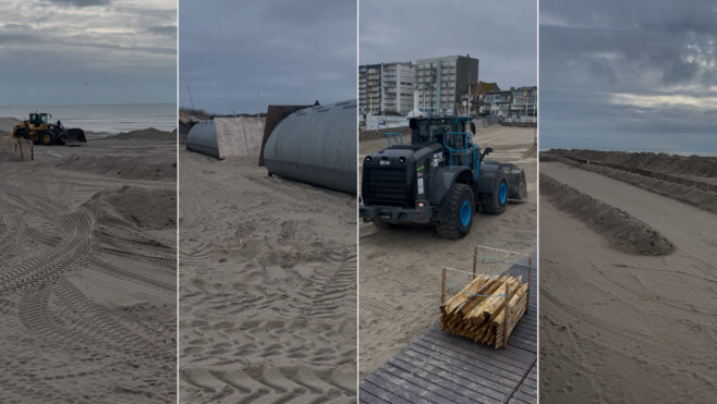 Enduropale du Touquet : J-4, le circuit prend forme sous les yeux des curieux