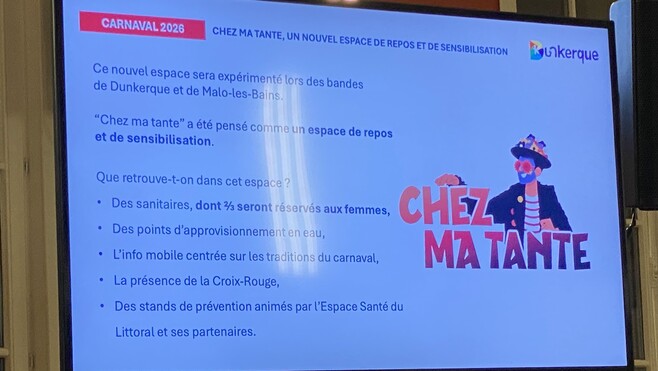 Le carnaval de Dunkerque se dote d'un lieu de répit : Chez Ma Tante ! 