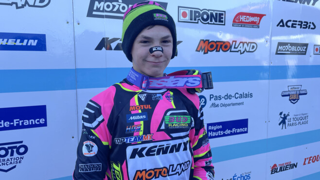 Tim Lopes remporte l'Enduropale Espoirs