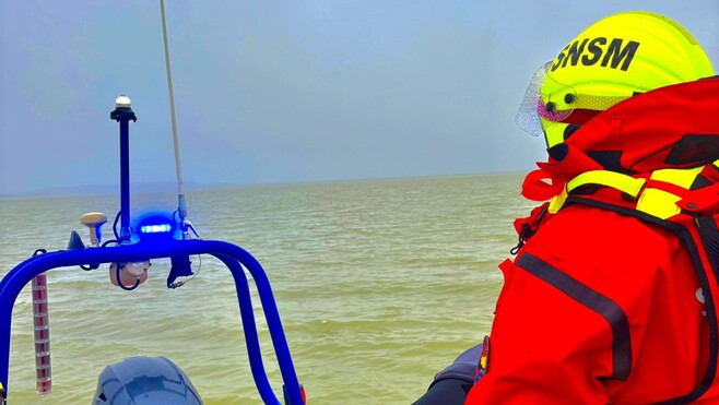 Baie de Somme : les sauveteurs de la SNSM du Crotoy mobilisés pour assister un pratiquant de wingfoil