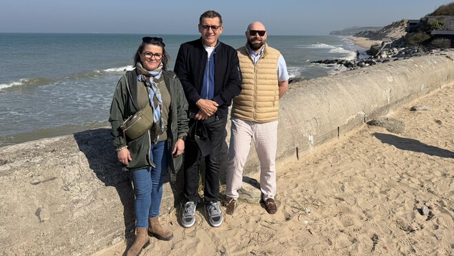 Dany Boon en repérage dans la région pour sa prochaine série 
