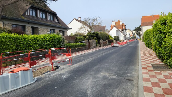Le Touquet poursuit ses travaux de voirie