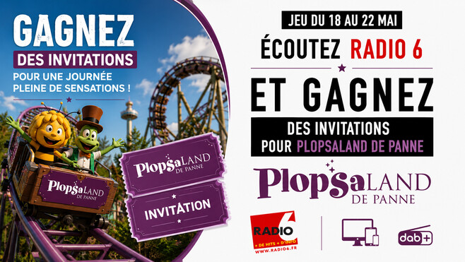 Gagnez vos invitations pour Plopsaland La Panne
