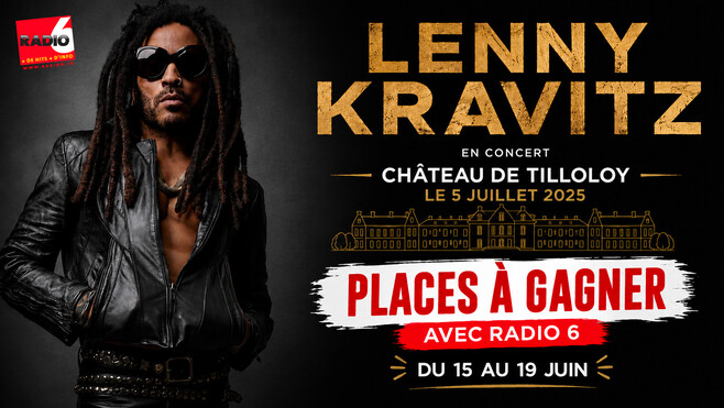 Radio 6 vous invite au concert de Lenny Kravitz