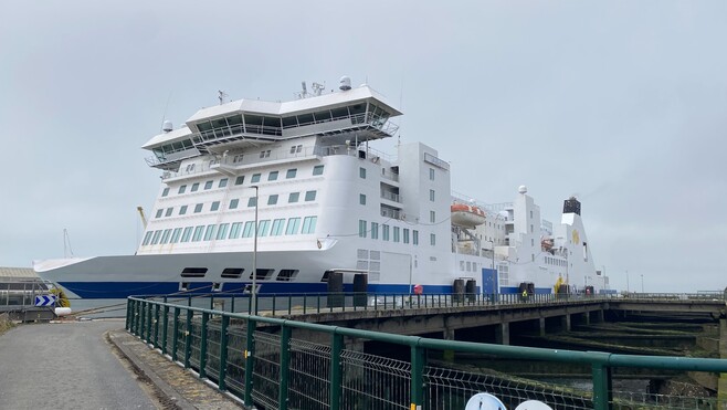 Plus de 500 euros l'aller sur Hibernia Line entre Boulogne-sur-mer et Cork, en Irlande !