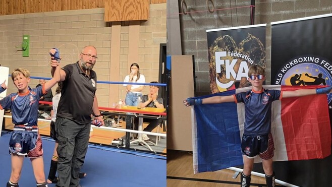 Un jeune sportif de Rang-du-Fliers décroche le titre de champion de Belgique de kick-boxing