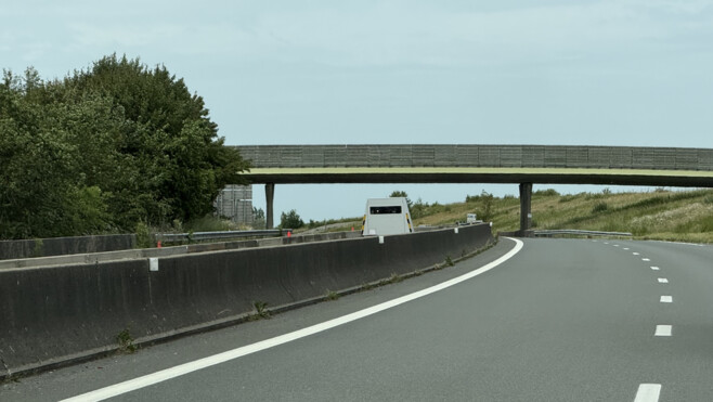 A16 : un radar de chantier installé avant la sortie Etaples-Le Touquet 