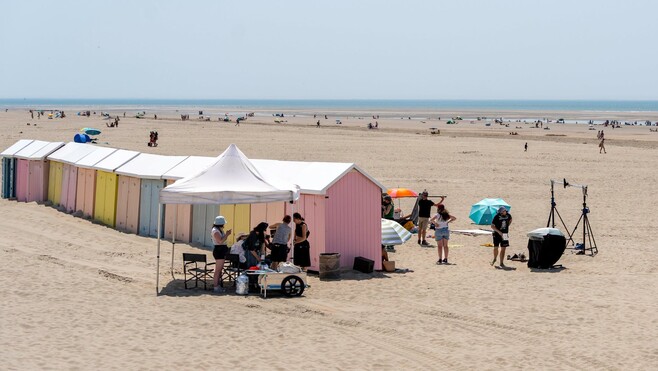 Berck-sur-Mer : le tournage de la série “Amours Solitaires” a débuté sur la plage