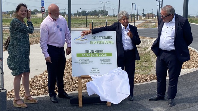 La Région d'Audruicq inaugure le Parc d'Activités de la Porte d'Opale pour attirer les entreprises