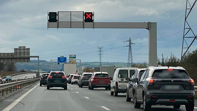 Circulation très chargée ce week-end sur les routes des Hauts-de-France.
