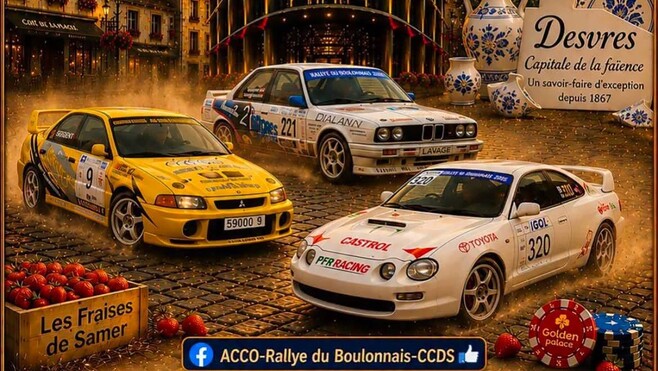 Desvres-Samer : Le Rallye du Boulonnais de retour ce week-end.