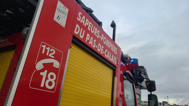 Calais : un feu de palettes dans les parties communes d’un immeuble. Pas de blessé.