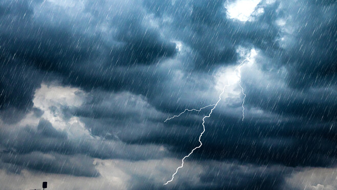 La région en vigilace orange pour orages ce soir !