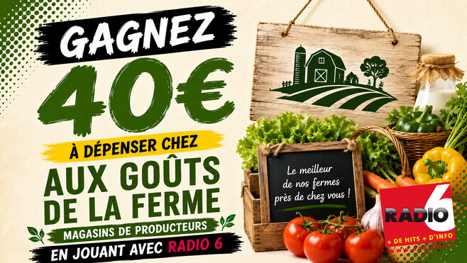 Gagnez 40€ avec les producteurs du magasin 