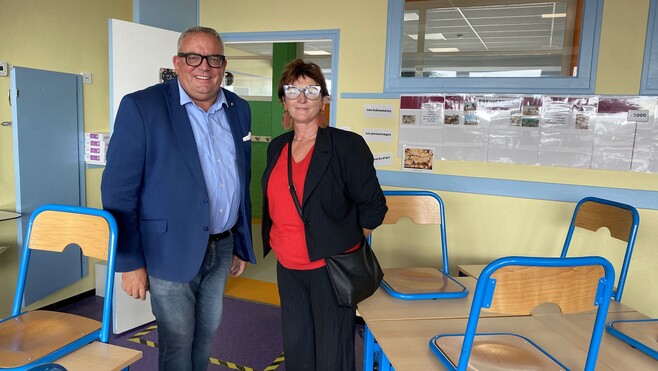 À Audruicq, la rentrée se fait sous le signe du confort au groupe scolaire du Brédenarde.