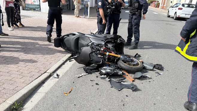 Berck : deux blessés, dont un grièvement, dans une collision entre une voiture et un scooter rue de l’Impératrice