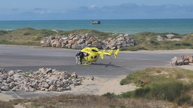 Le Portel : un homme gravement blessé après une chute de huit mètres sur la digue Carnot