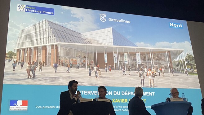 Gravelines : la salle Sportica Nouvelle Génération ouvrira en janvier 2029 !