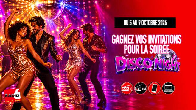Sortez les paillettes : Radio 6 vous invite à la Disco Night Fever !
