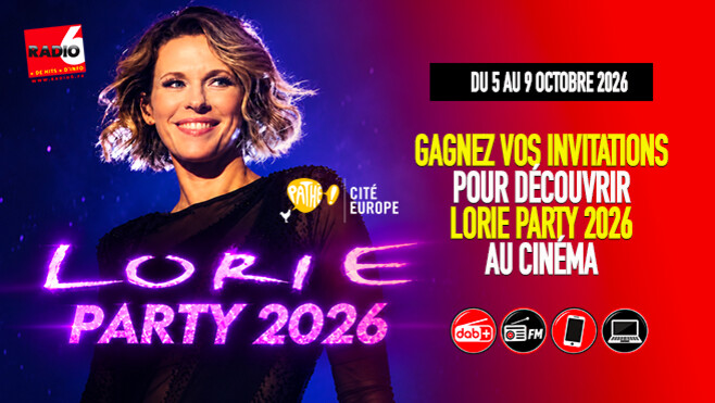 Lorie Party : retrouvez les tubes de votre jeunesse sur grand écran !