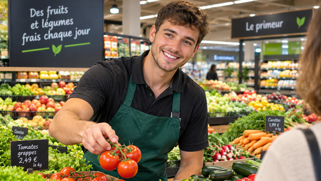 Employé de rayon fruits et légumes (h/f) - Coudekerque-Branche