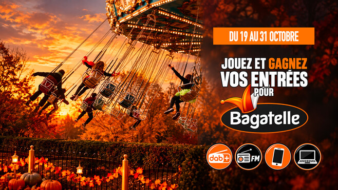 Halloween à Bagatelle : gagnez vos invitations avec Radio 6 !