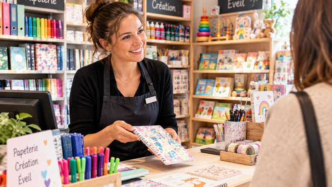 Conseiller de vente papeterie-création-éveil (H/F) - GRANDE-SYNTHE