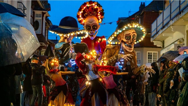 Halloween au Touquet : 12 000 spectateurs malgré la pluie !