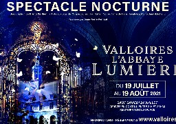 L'Abbaye de Valloires va proposer un spectacle nocturne son et lumières cet été