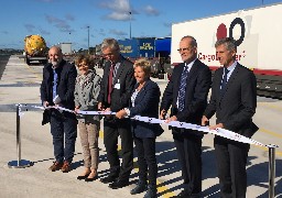 Cargobeamer a inauguré son terminal d'autoroute ferroviaire à Calais !