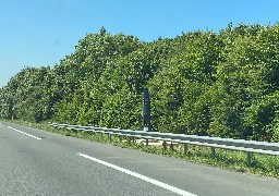 Les deux nouveaux radars automatiques installés sur l'A16 entre Calais et Boulogne 