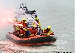 Sensibilisation et démonstration des sauveteurs ce samedi en Baie d'Authie à Berck