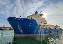 A Calais, ASN inaugure son nouveau navire câblier de maintenance