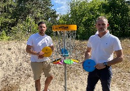 Un parcours de disc golf vient d'ouvrir à Merlimont