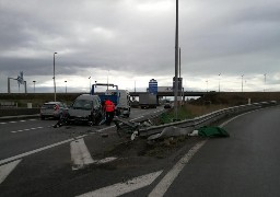 A16 Calais : une automobiliste perd le contrôle