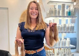 A Etaples, Alice a fait don de ses cheveux pour la deuxième fois