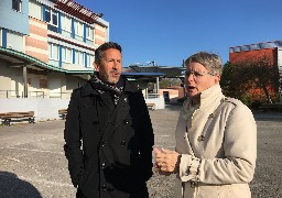 A Marquise, la corrosion touche au moins trois poteaux métalliques du Collège Jean Rostand.
