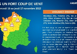 Fort coup de vent attendu sur le littoral dès mercredi soir